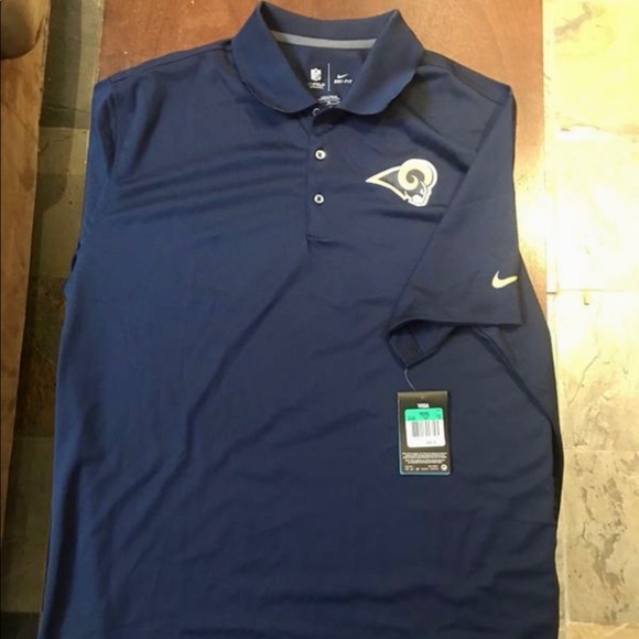 Brand New Nike Drifit La Rams Polo 